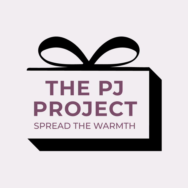 The PJ Project logo with black ribbon and the slogan &ldquo;Spread the Warmth&rdquo;
