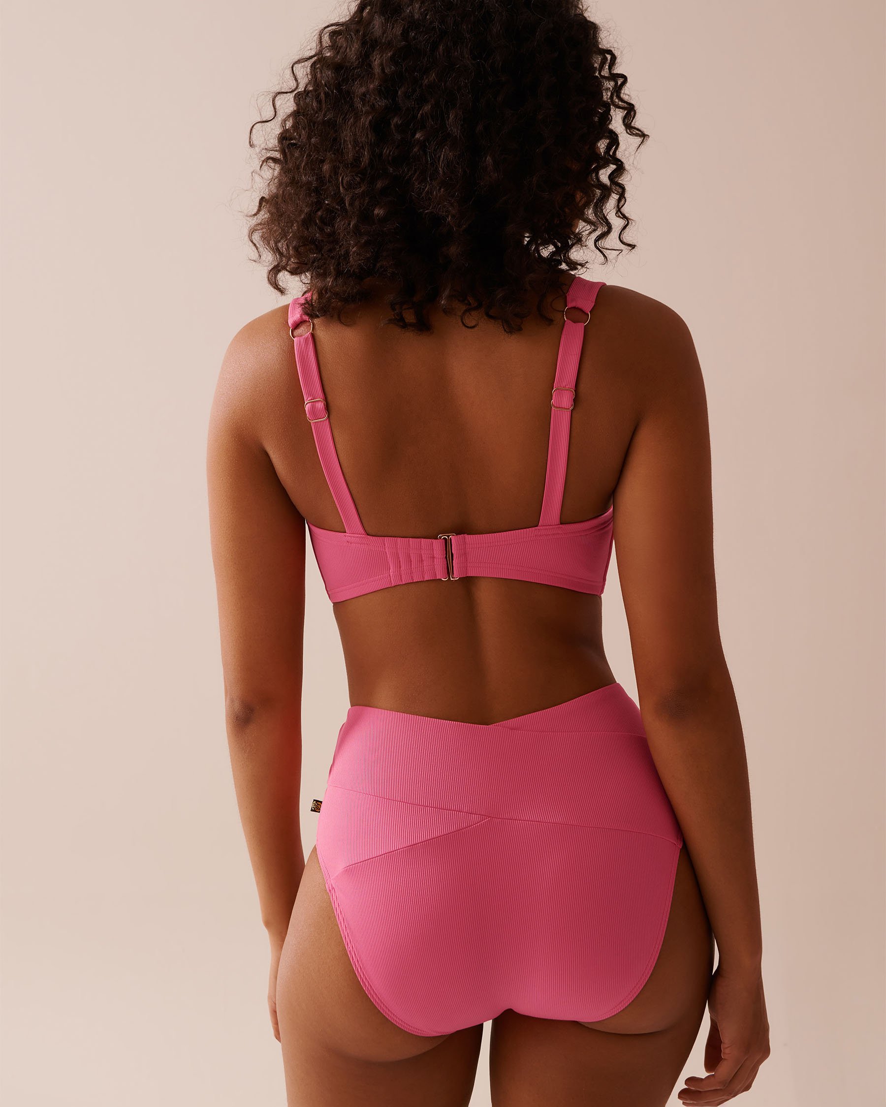 LA VIE EN ROSE AQUA DRAGON FRUIT D Cup Balconette Bikini Top Dragon Fruit 70200166 - View2