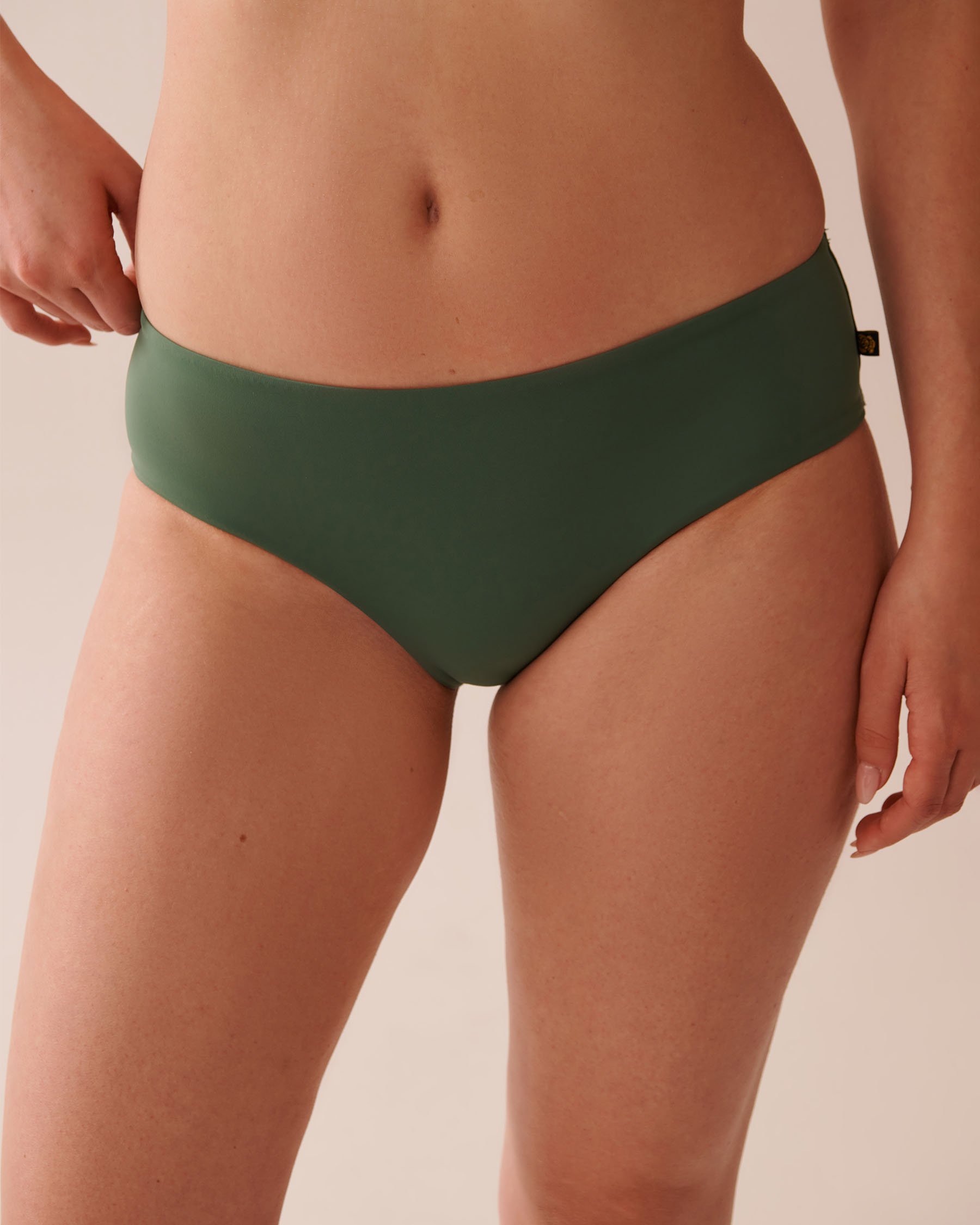 LA VIE EN ROSE AQUA KHAKI Hipster Bikini Bottom Khaki 70300733 - View1