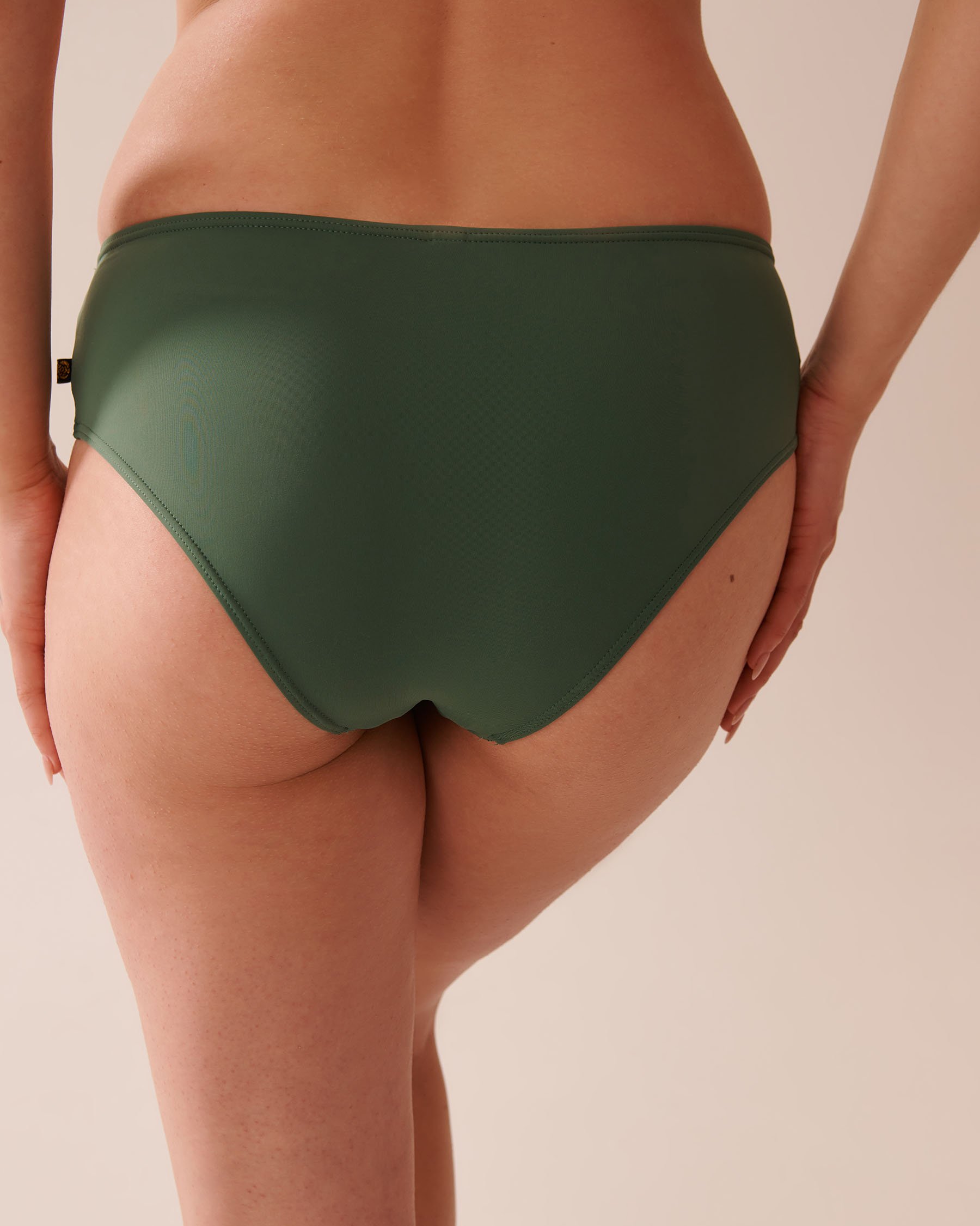 LA VIE EN ROSE AQUA KHAKI Hipster Bikini Bottom Khaki 70300733 - View3