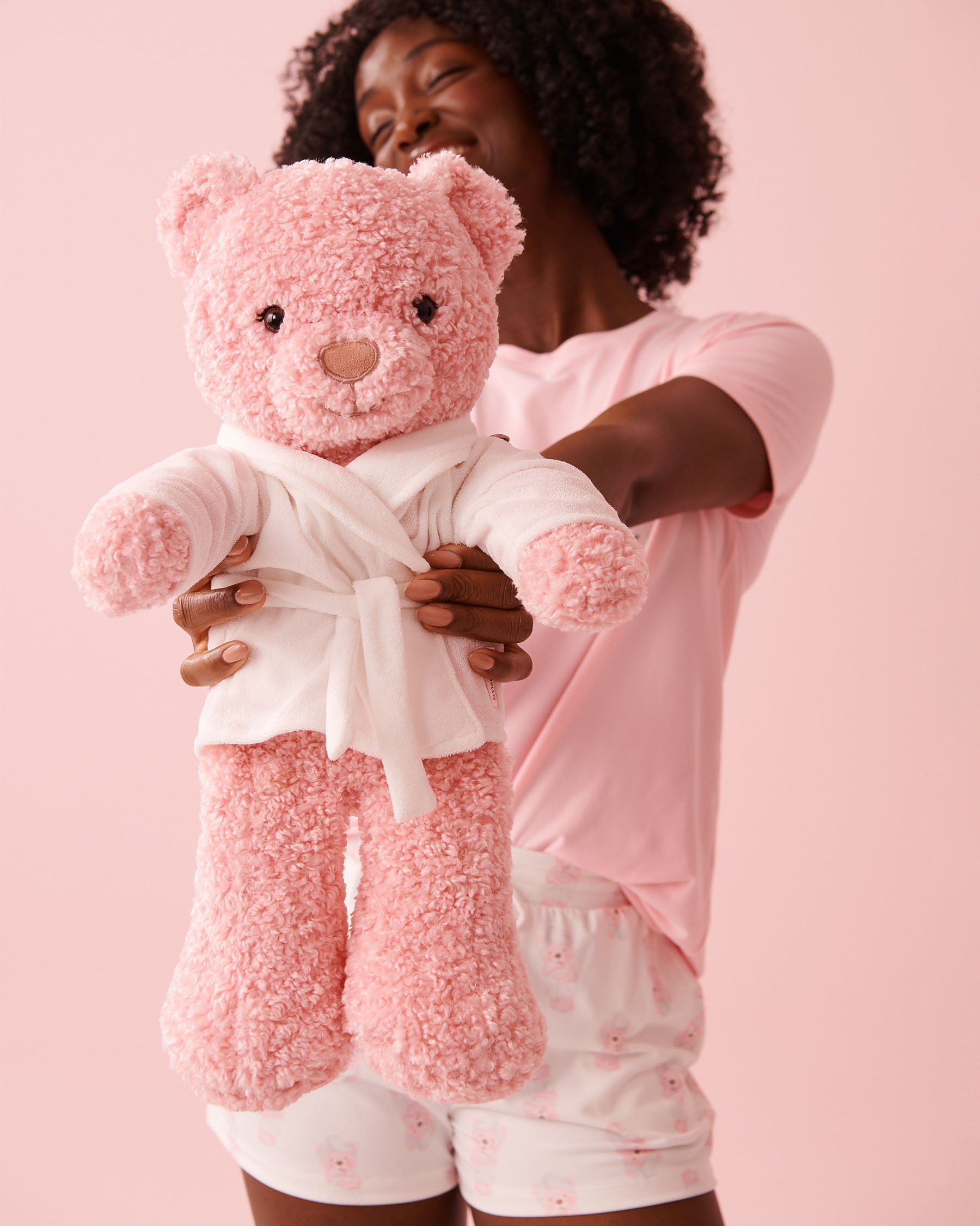 LA VIE EN ROSE Teddy Bear Pink/Teddy Bear 40700447 - View2