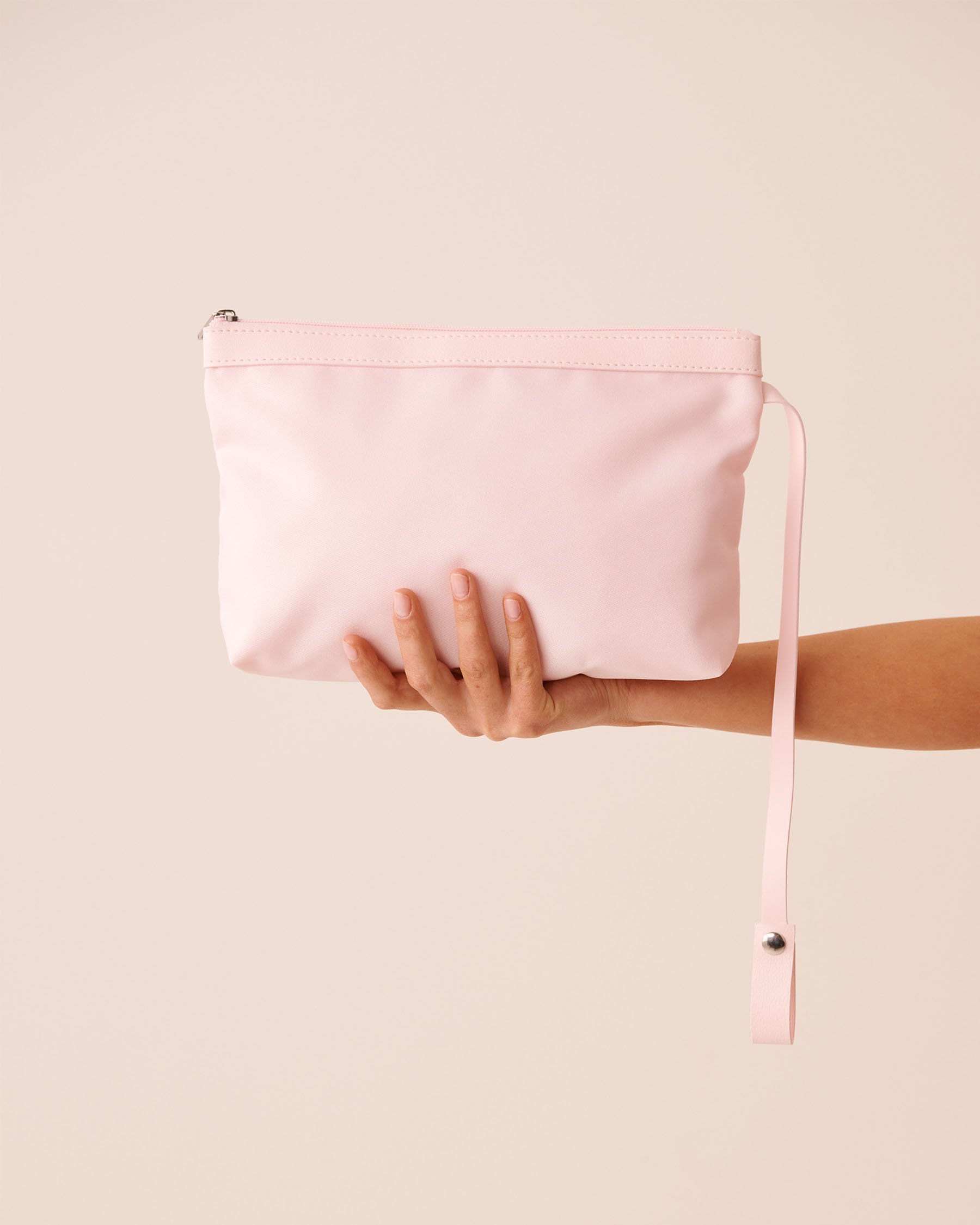 LA VIE EN ROSE Faux Leather Tote Bag Pink 40700478 - View4