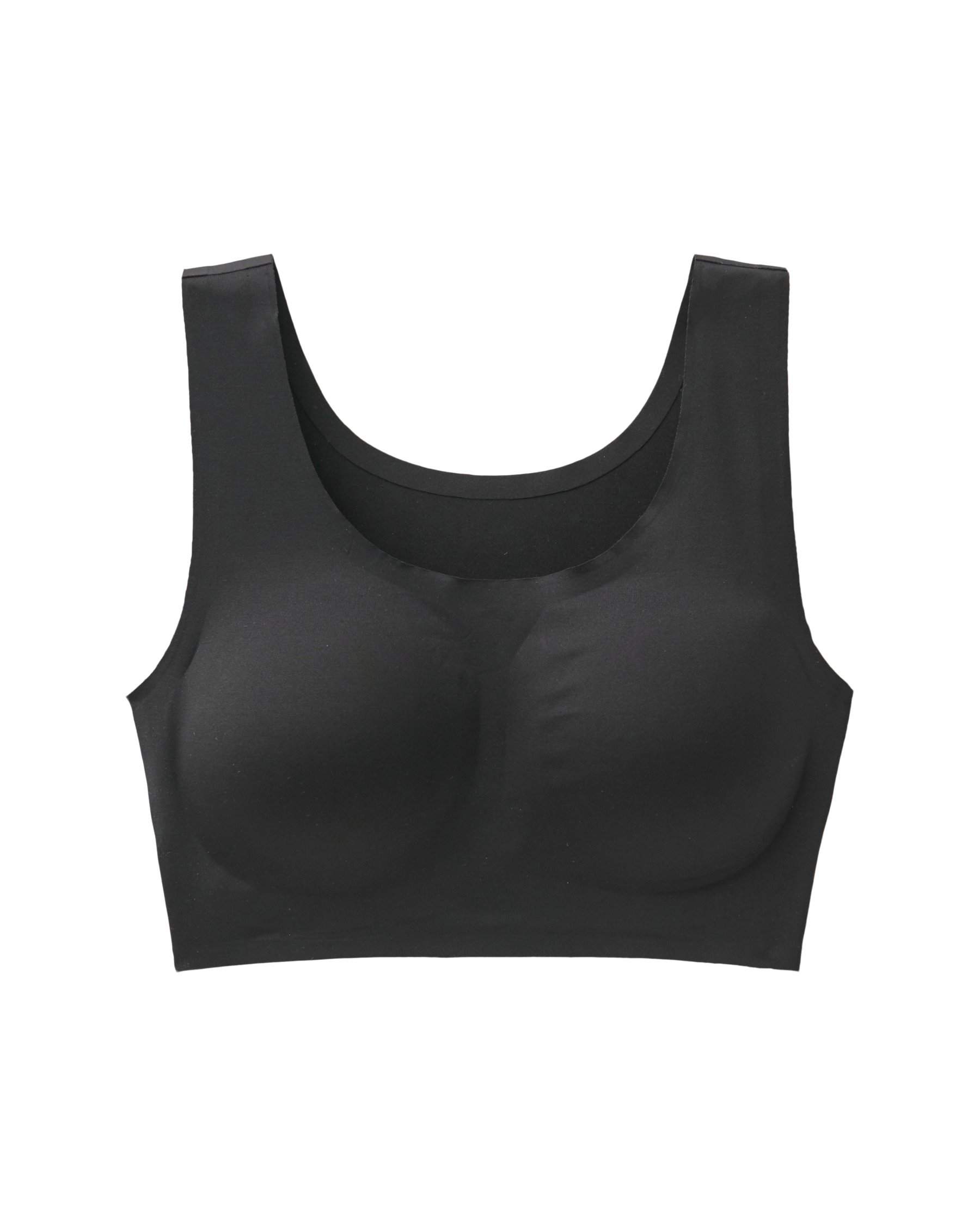 LA VIE EN ROSE Lightly Lined Full Coverage Lounge Tank Bra Black 534-113-0-00 - View6