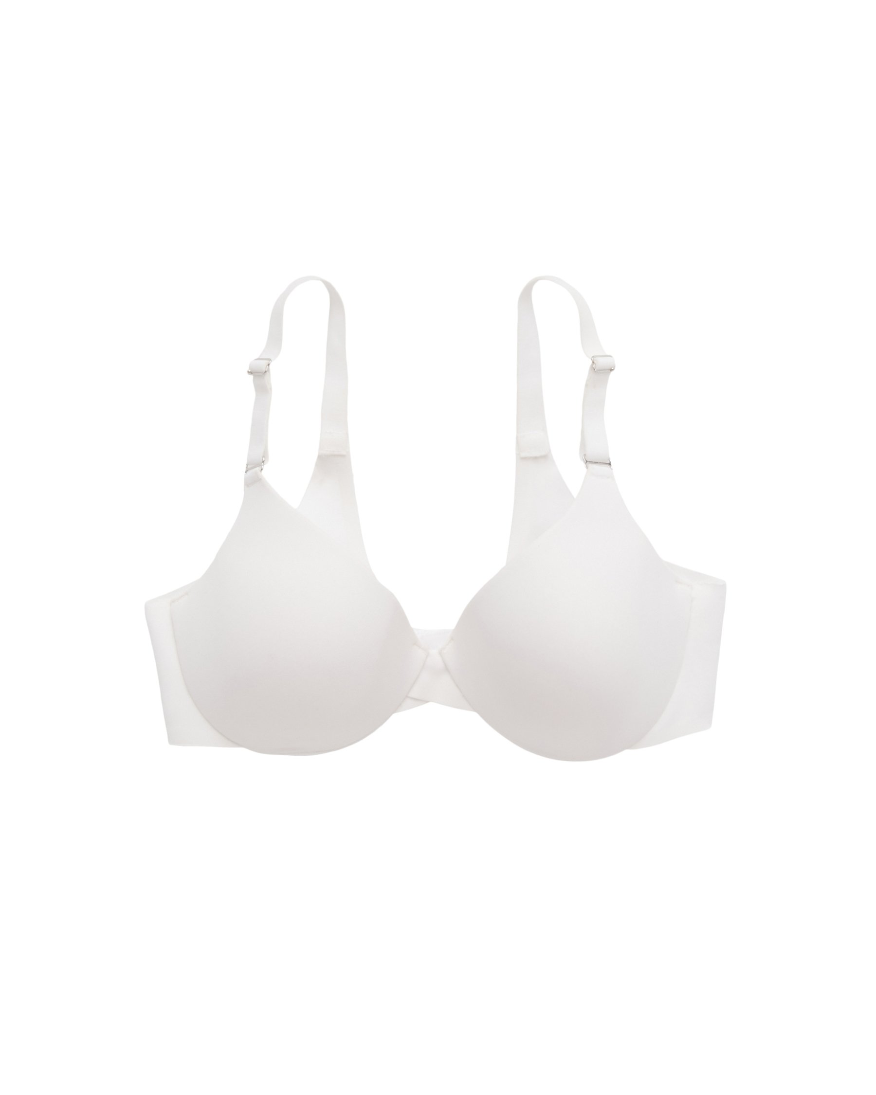 LA VIE EN ROSE Lightly Lined Sleek Back Bra White 169-113-1-00 - View6
