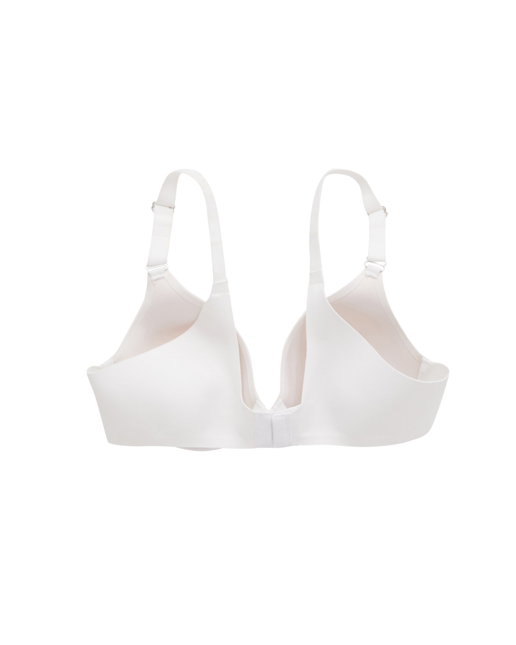 LA VIE EN ROSE Lightly Lined Sleek Back Bra White 169-113-1-00 - View7