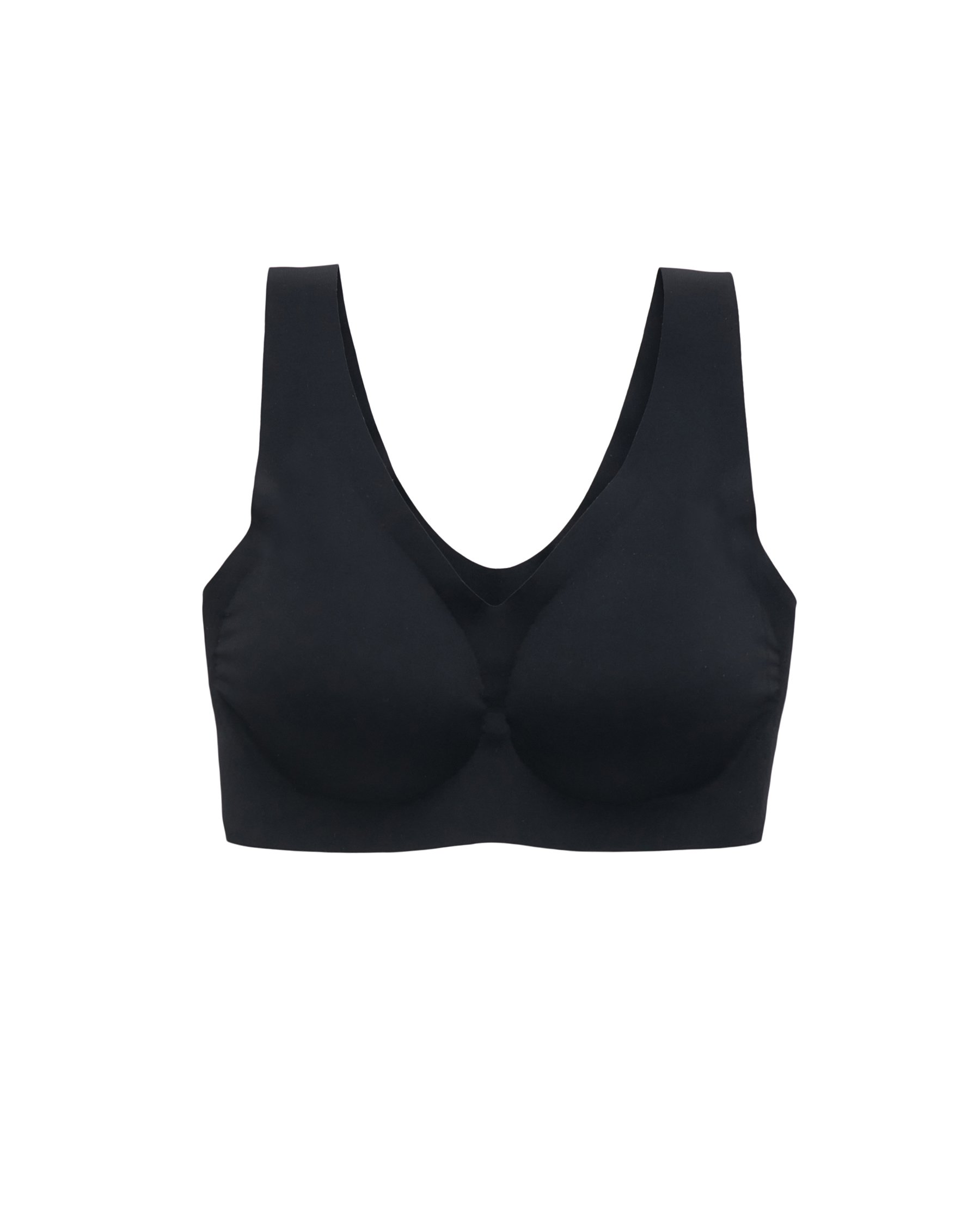LA VIE EN ROSE Push-up Lounge Tank Bra Black 534-113-1-00 - View10